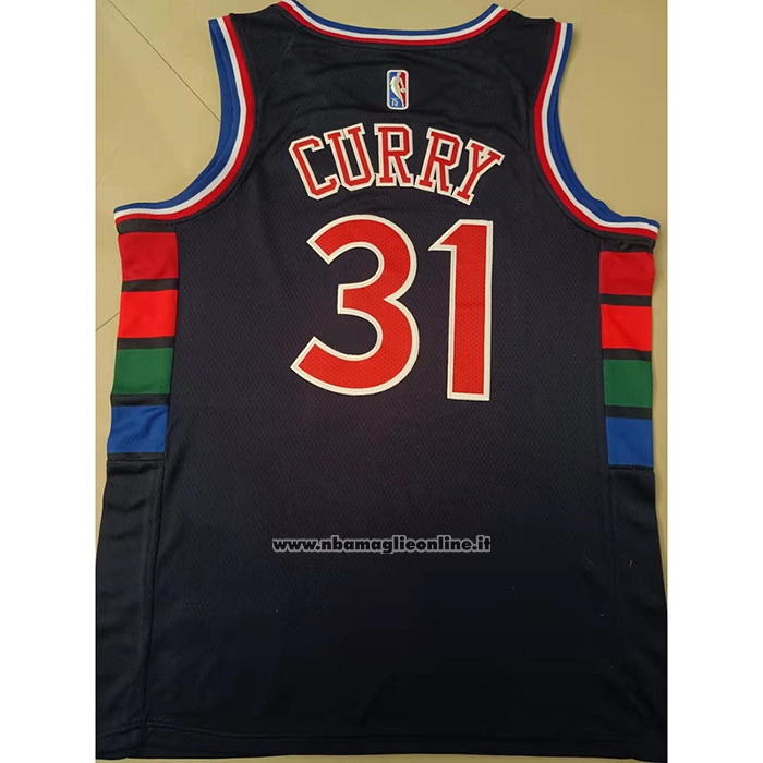 Maglia Philadelphia 76ers Ben Paul Millsap #31 Citta 2021-22 Blu